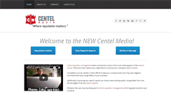 Desktop Screenshot of centelmedia.com
