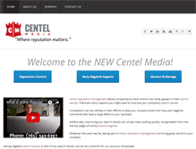 Tablet Screenshot of centelmedia.com